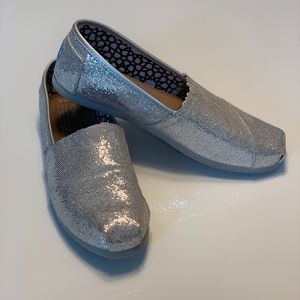 Toms Classic metallic slip-on